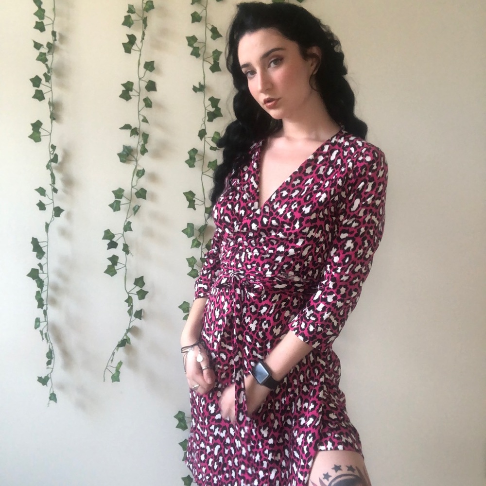 Iconic Diane Von Furstenberg wrap dress